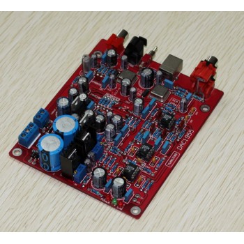 24Bit / 192KHz USB DAC Decoder Board AD1955 + WM8805 + PCM2706 Optical, Coaxial [Upgraded Version]